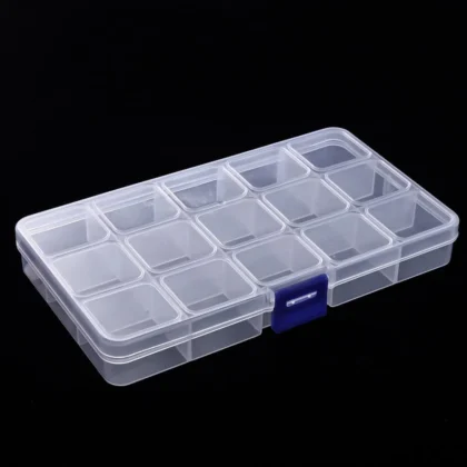 Bead Storage Box 15 slots